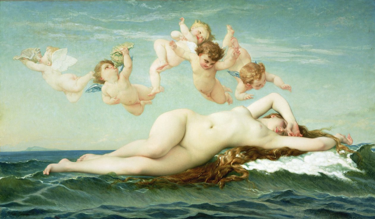 La nascita di Venere da Alexandre and Jourdan Cabanel