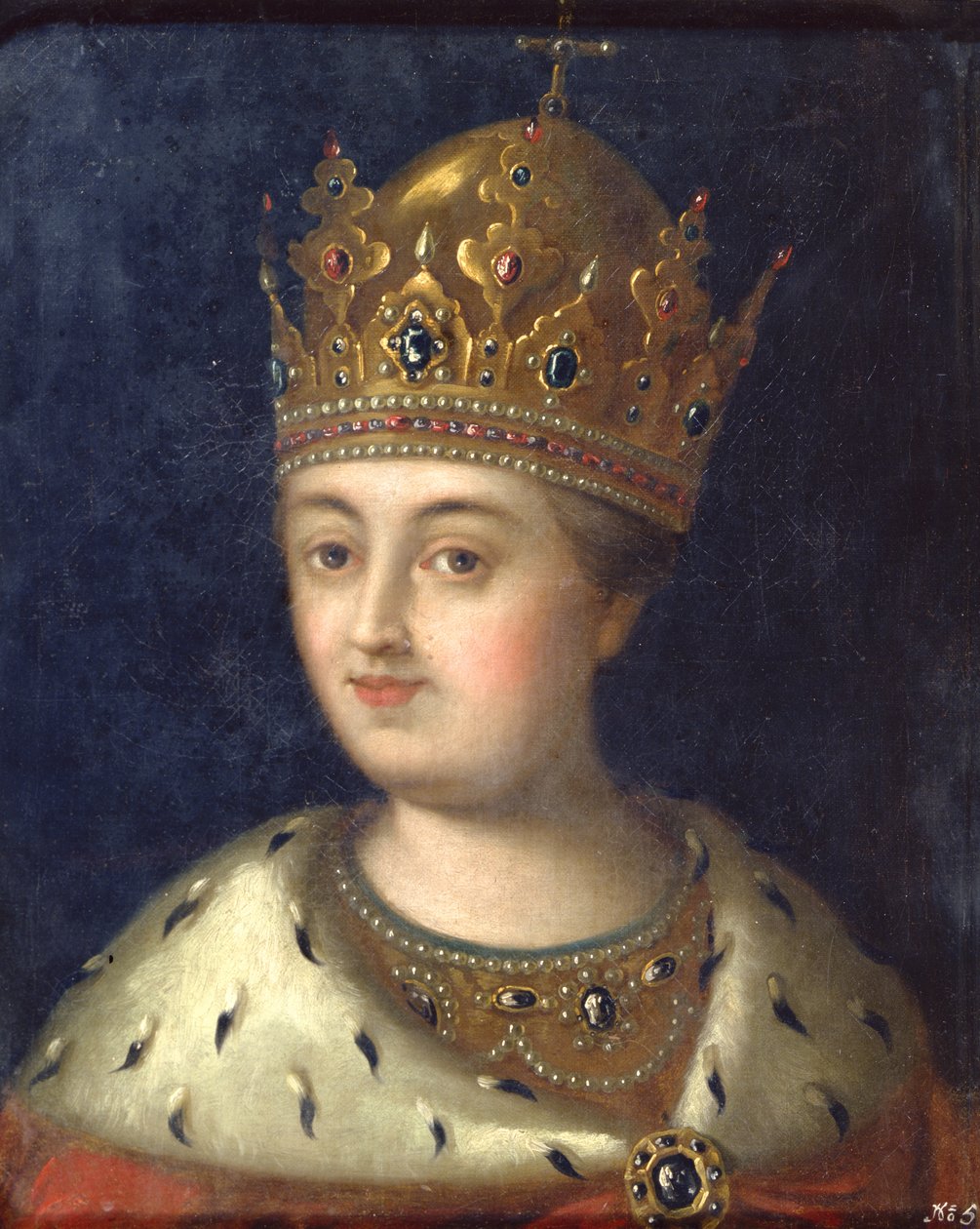 Ritratto della reggente Sofia, 1772 da Alexei Petrovich Antropov