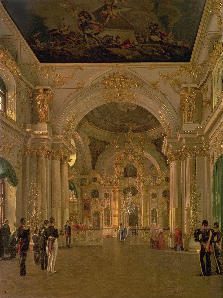 Interno della Grande Chiesa nel Palazzo d