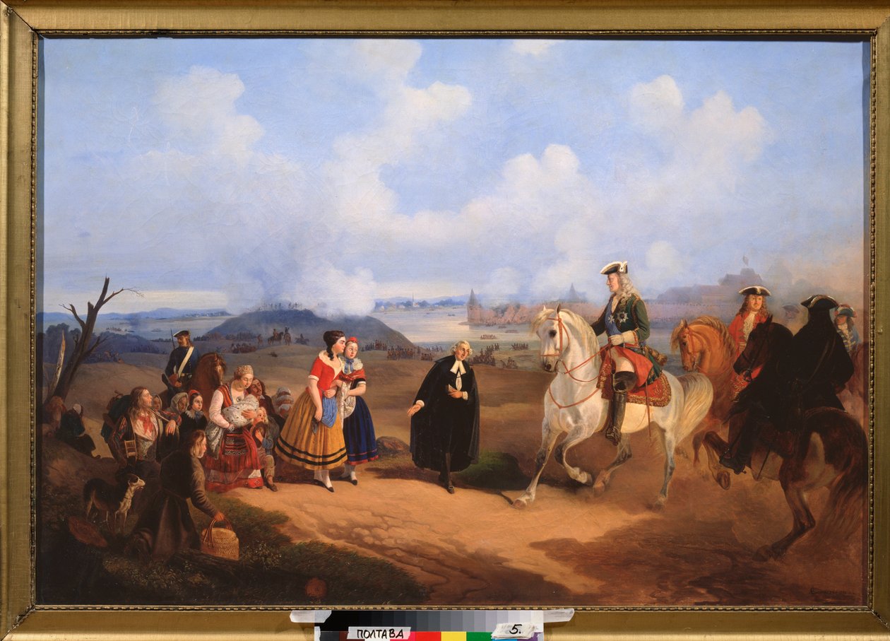 Il pastore Johann Ernst Gluck da Alexei Alexandrovich Vasilyev