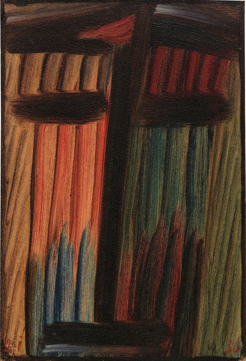 Grande Meditazione Novembre, 1936, No. 17 da Alexei Javlensky von