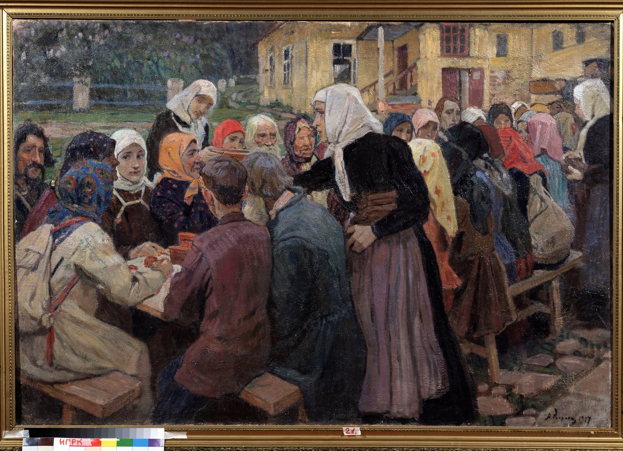 Il pasto da Alexei Mikhailovich Korin