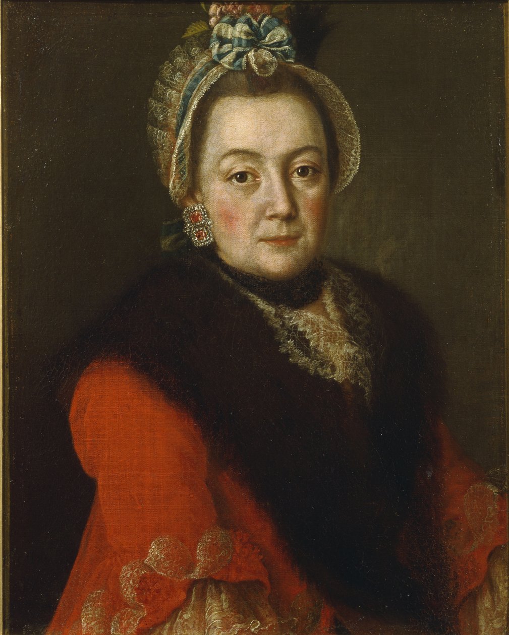 Ritratto di Anna Ivanovna Kolycheva, 1768 da Alexei Petrovich Antropov