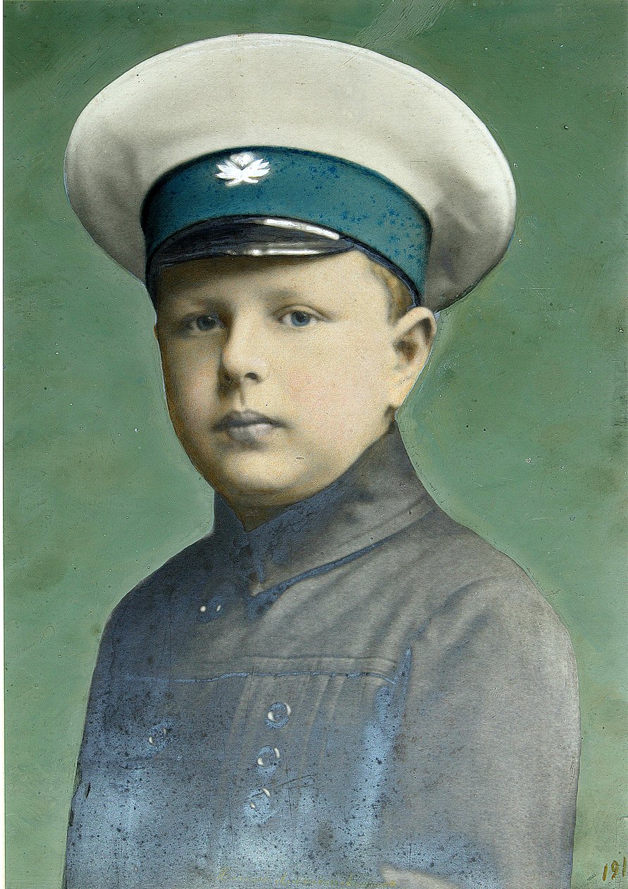 Ritratto del figlio da Alexei Sergeevich Mazurin