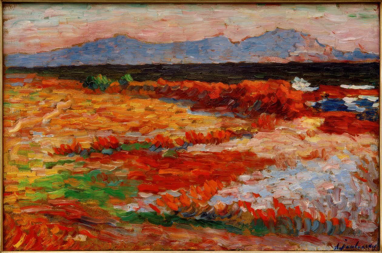 A. v. Jawlensky, Mediterraneo a Marsiglia da Alexej von Jawlensky