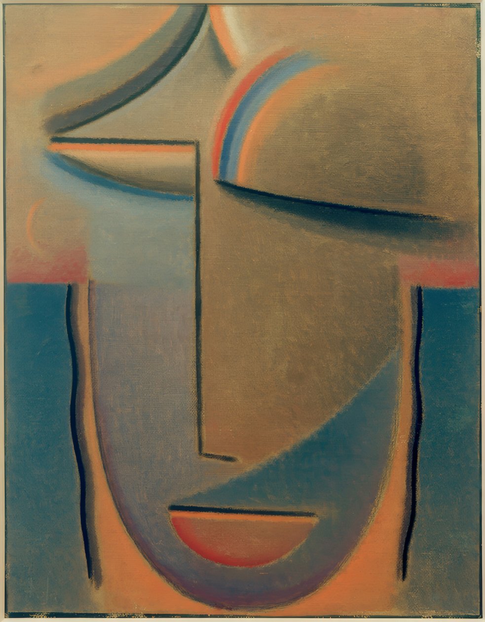 Testa astratta: Sera da Alexej von Jawlensky