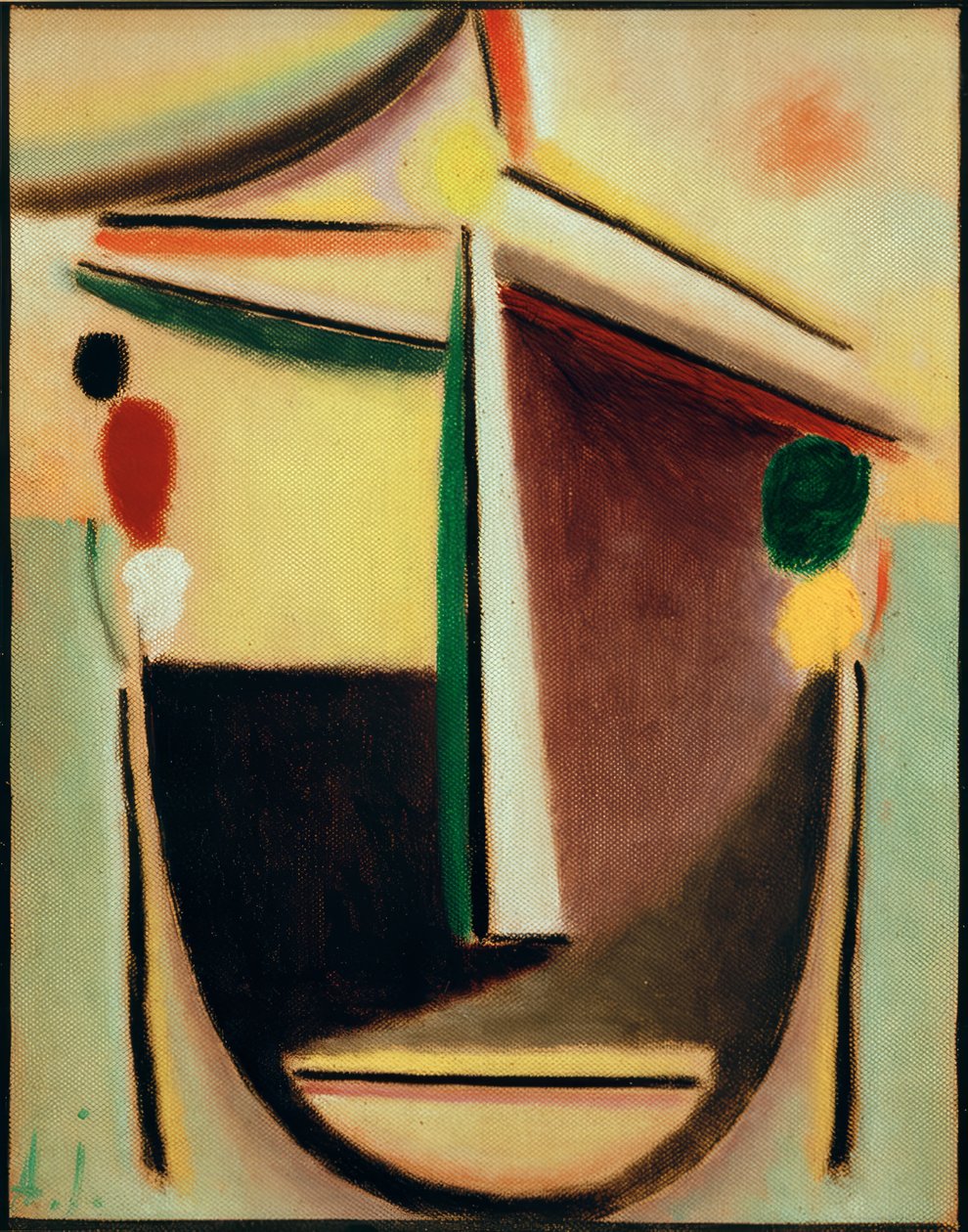 Testa astratta da Alexej von Jawlensky