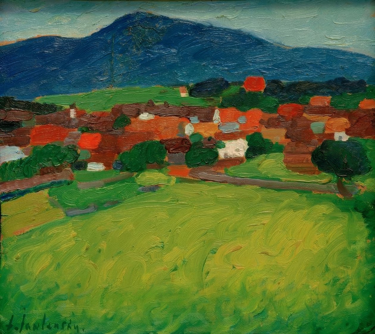 Villaggio di Murnau da Alexej von Jawlensky