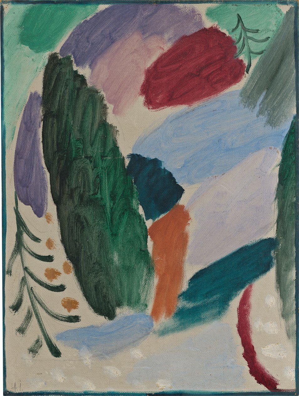 Giornata gelida, 1915 da Alexej von Jawlensky