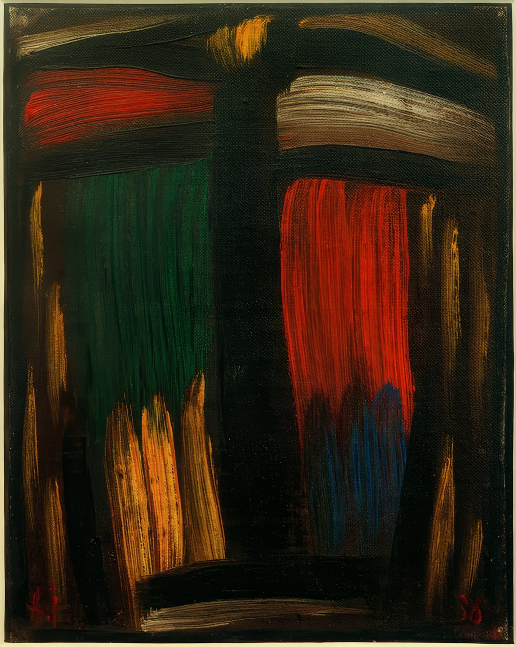 Grande meditazione: Ardore da Alexej von Jawlensky