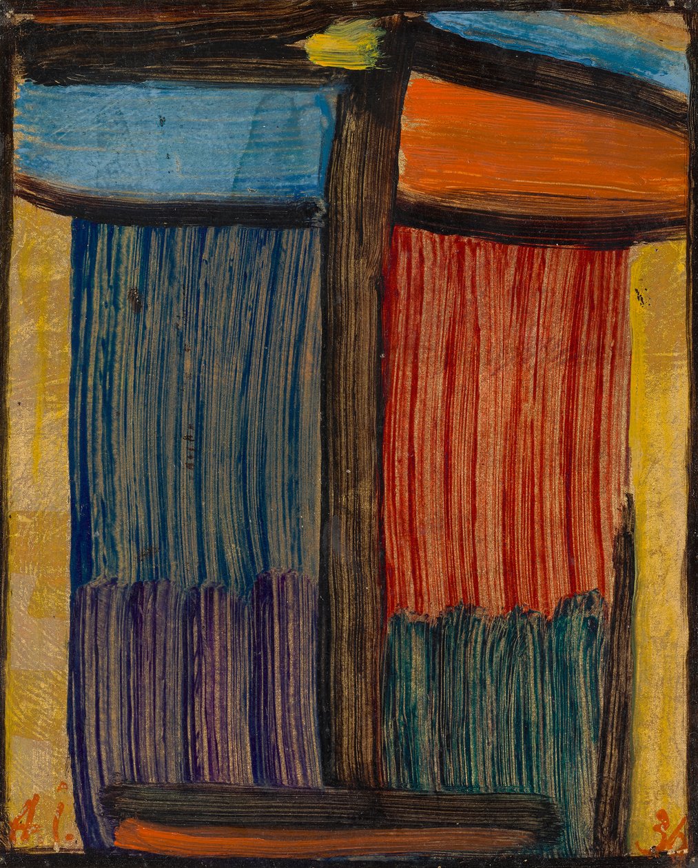 Meditation auf Goldgrund da Alexej von Jawlensky