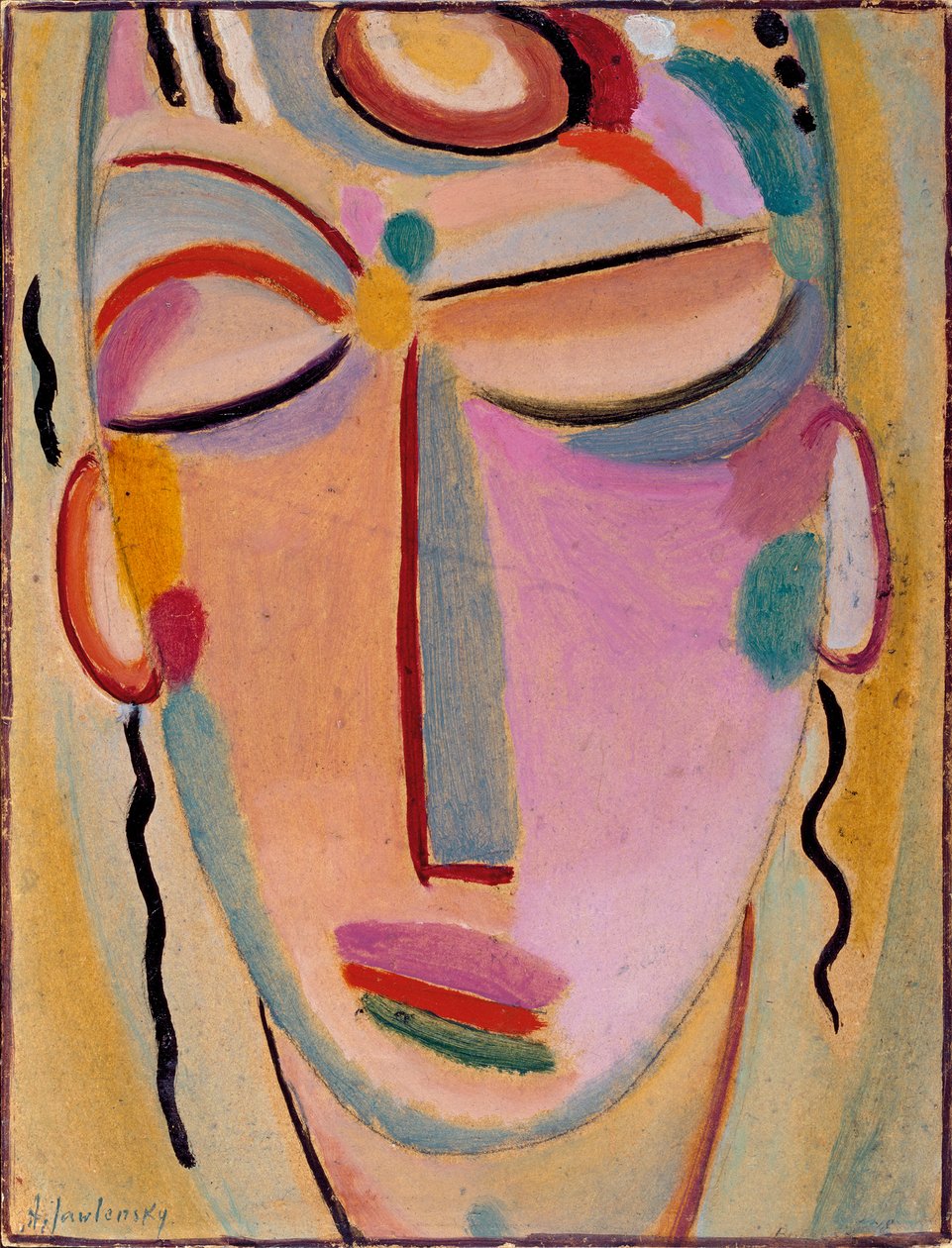 Mente mistica: meditazione da Alexej von Jawlensky