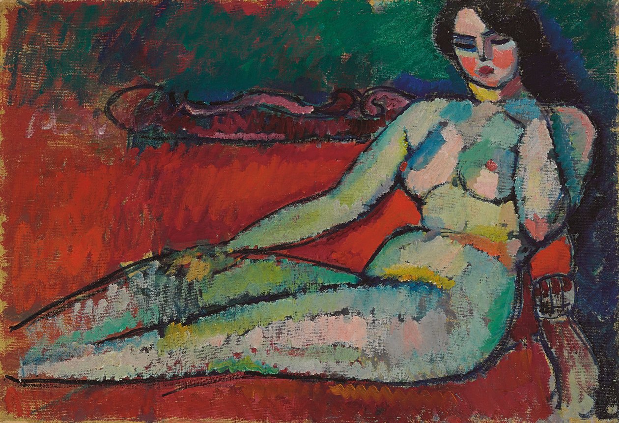 Odalisca, 1910 da Alexej von Jawlensky