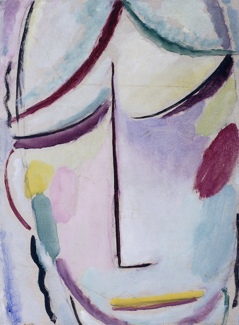 Il volto del Salvatore da Alexej von Jawlensky