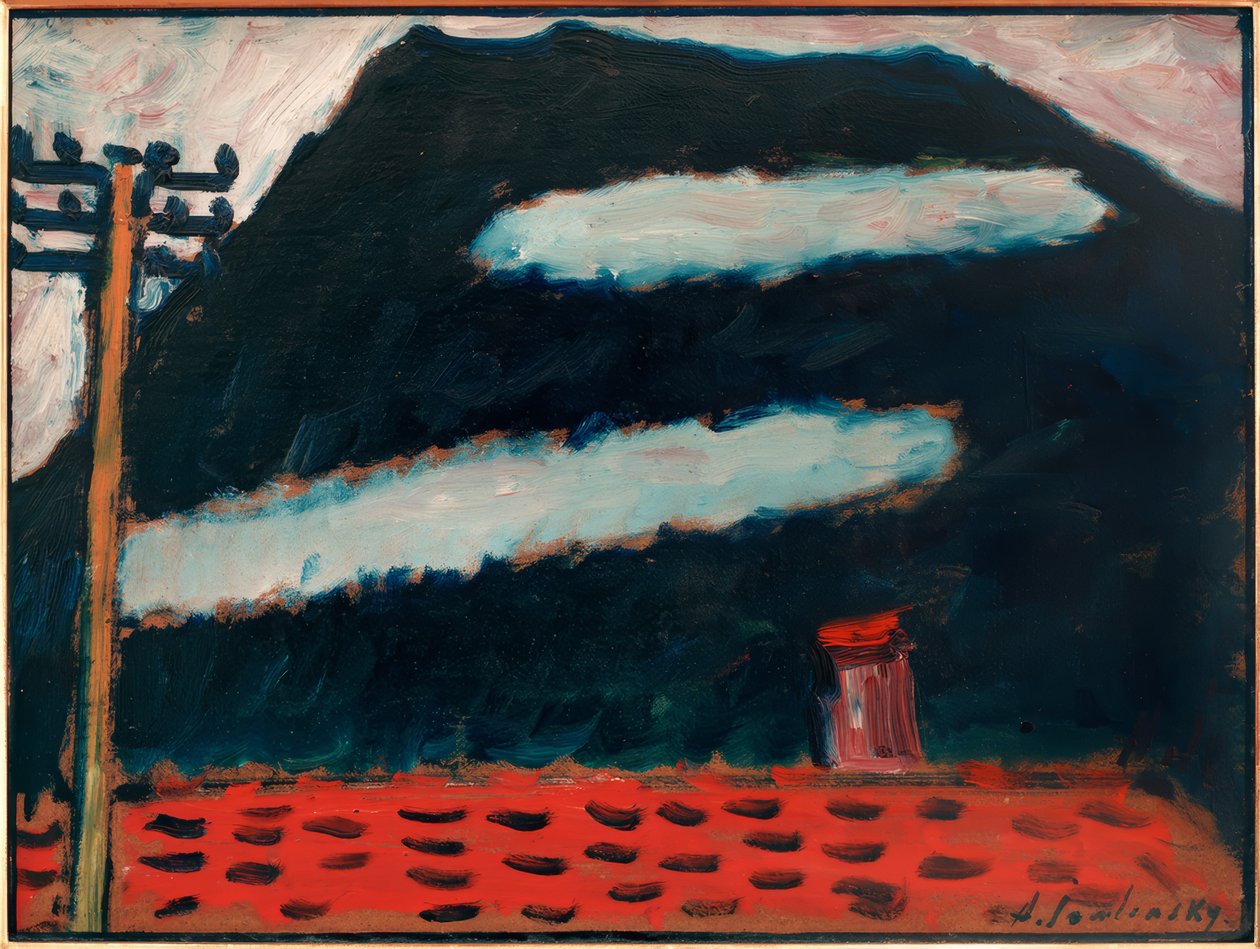 Due nuvole bianche da Alexej von Jawlensky
