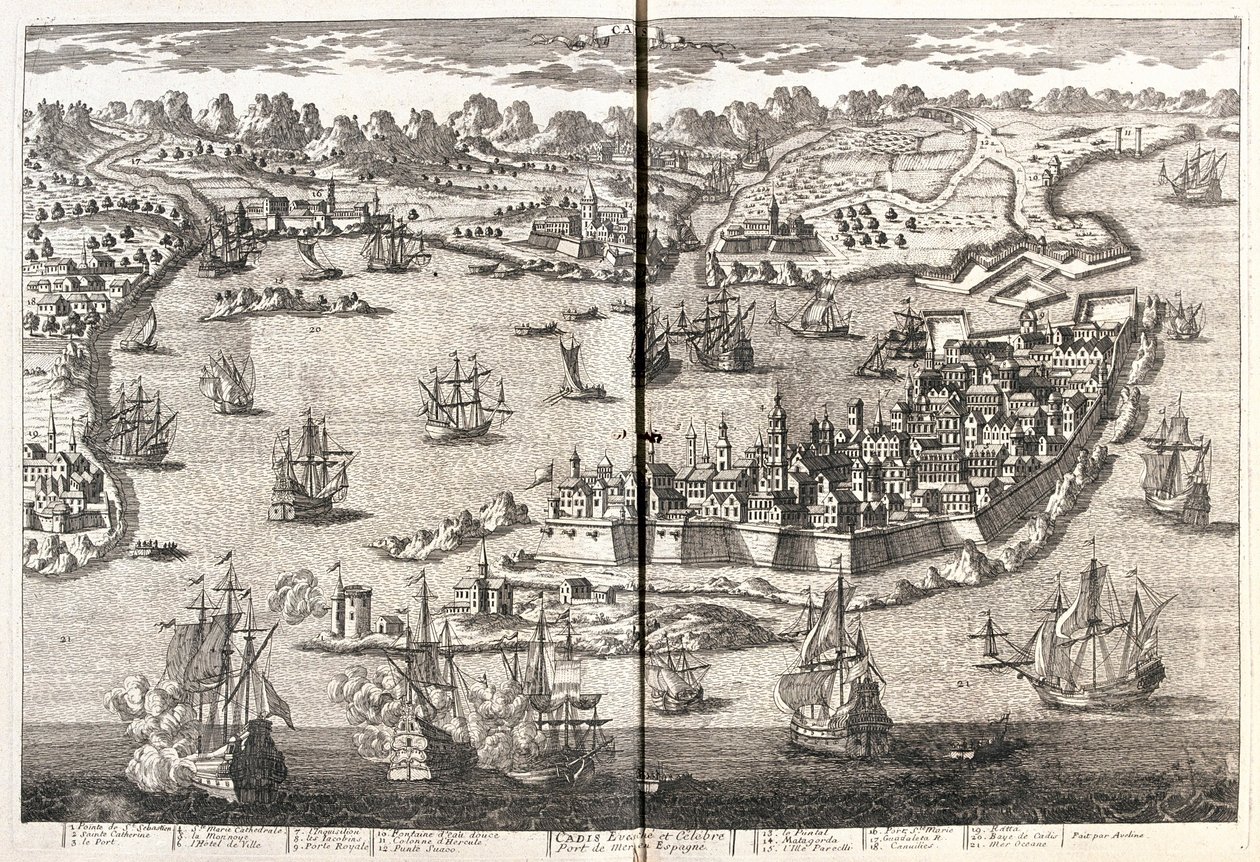Cadice, Spagna - da A da Alexis-Hubert Jaillot