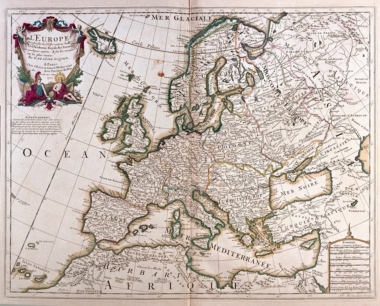 Europa - da A da Alexis-Hubert Jaillot