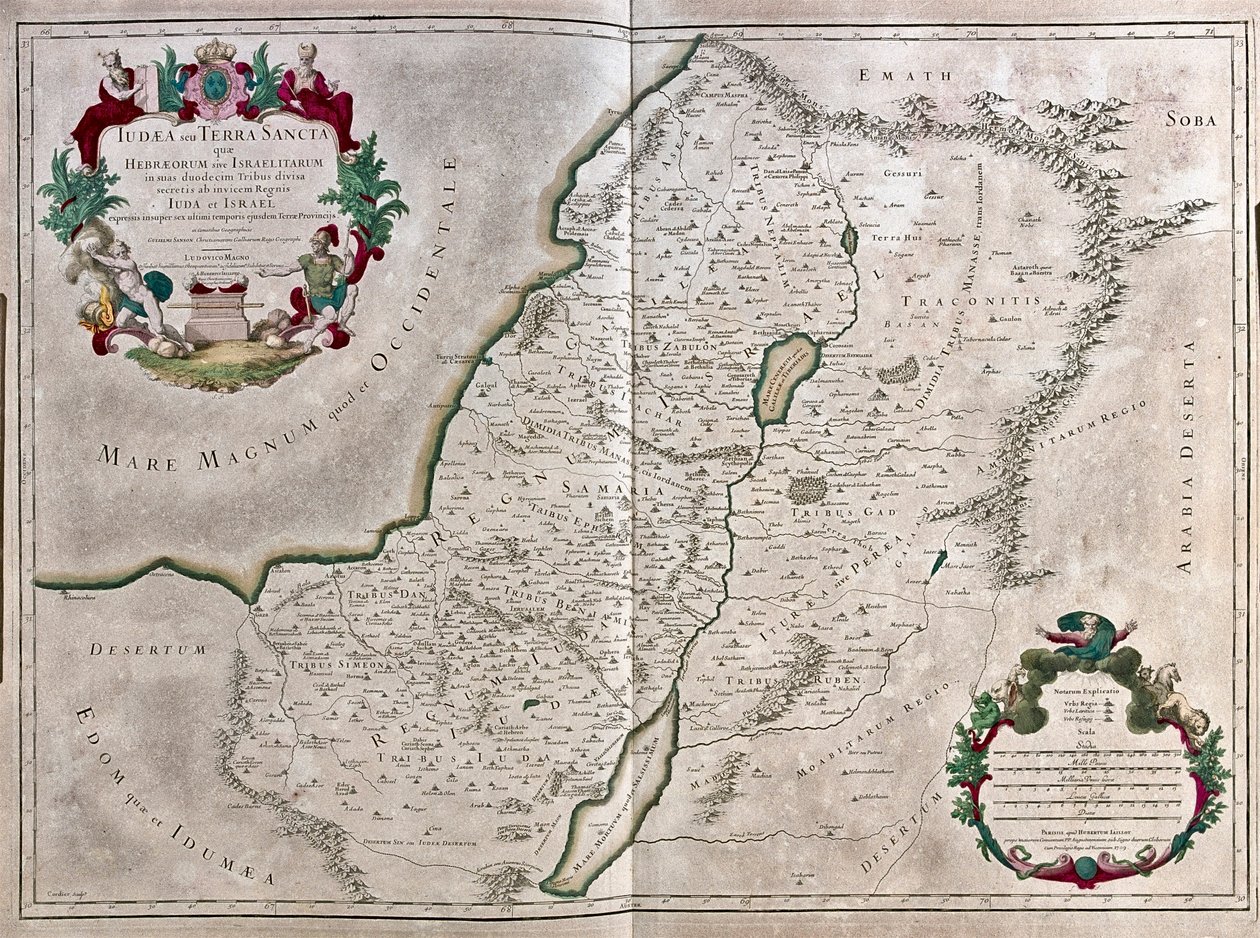 Israele e Terra Santa - di A da Alexis Hubert Jaillot