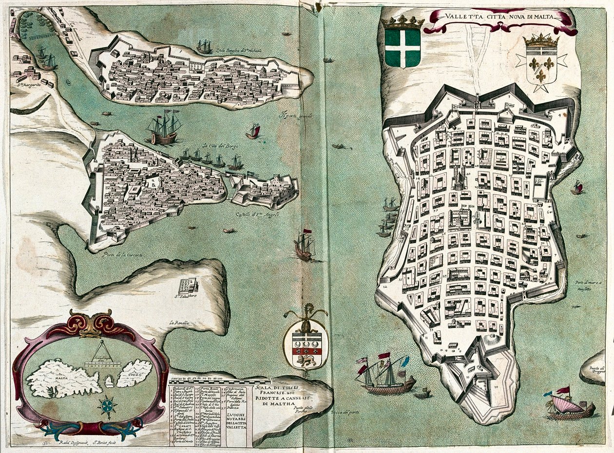 La Valletta, Malta- da A da Alexis Hubert Jaillot
