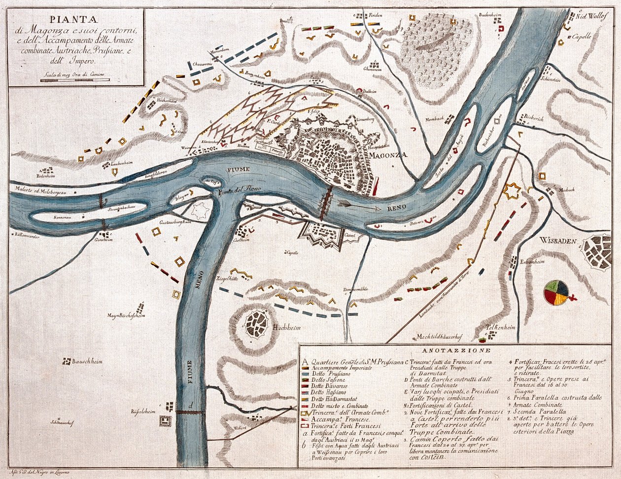 Magonza, Germania - da A da Alexis-Hubert Jaillot