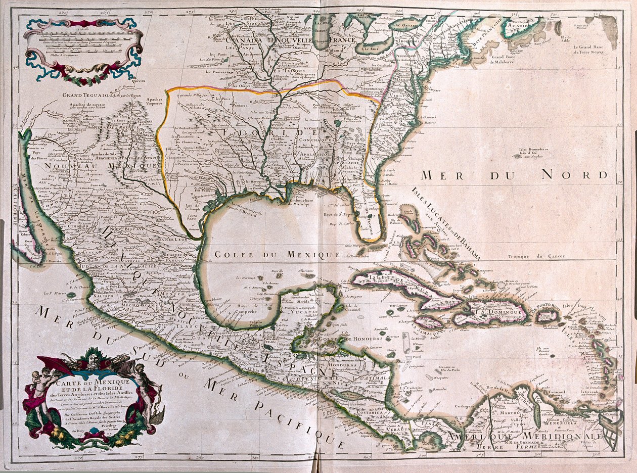 Messico e Florida - di A da Alexis-Hubert Jaillot