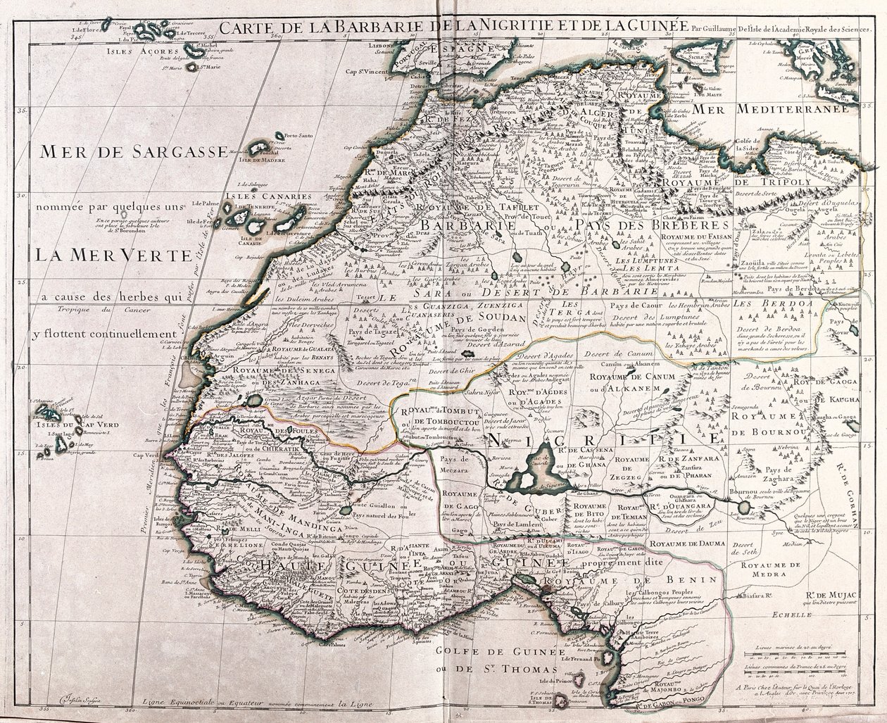 Africa nord-occidentale - da A da Alexis-Hubert Jaillot