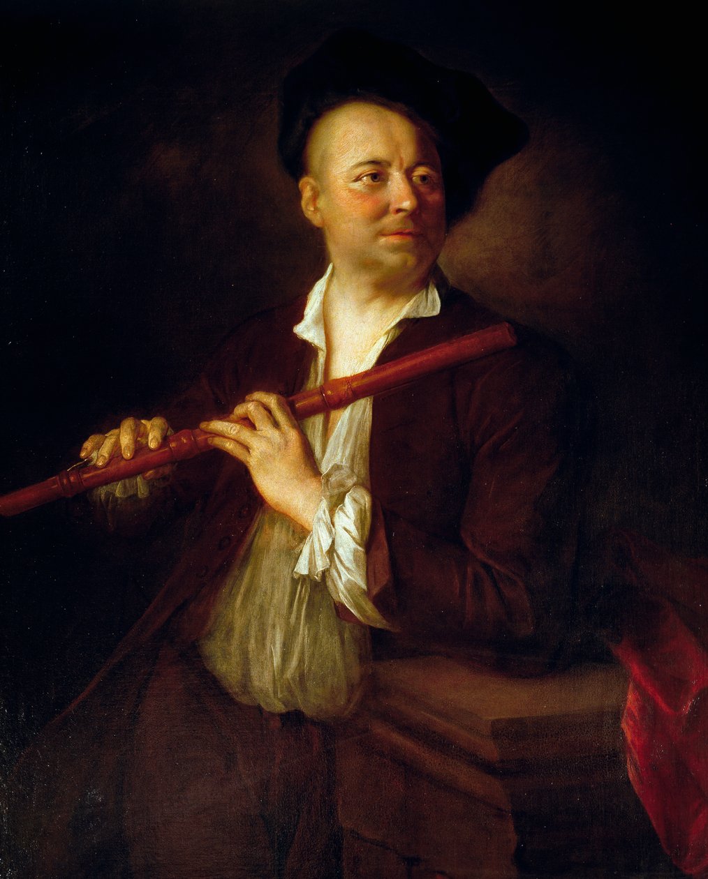 Ritratto di flautista da Alexis Grimoux