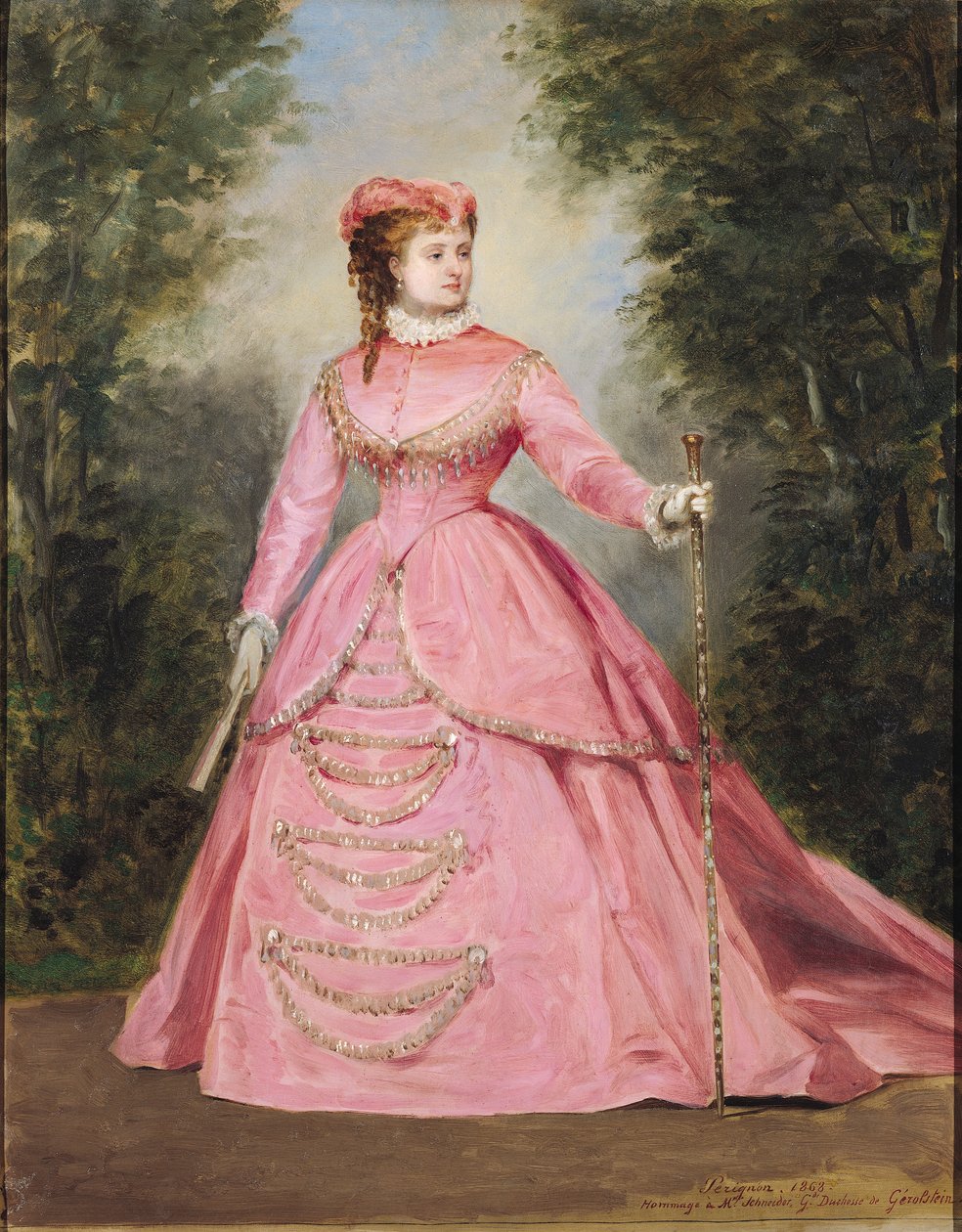 Hortense Schneider (1838-1920) 1868 da Alexis Joseph Perignon