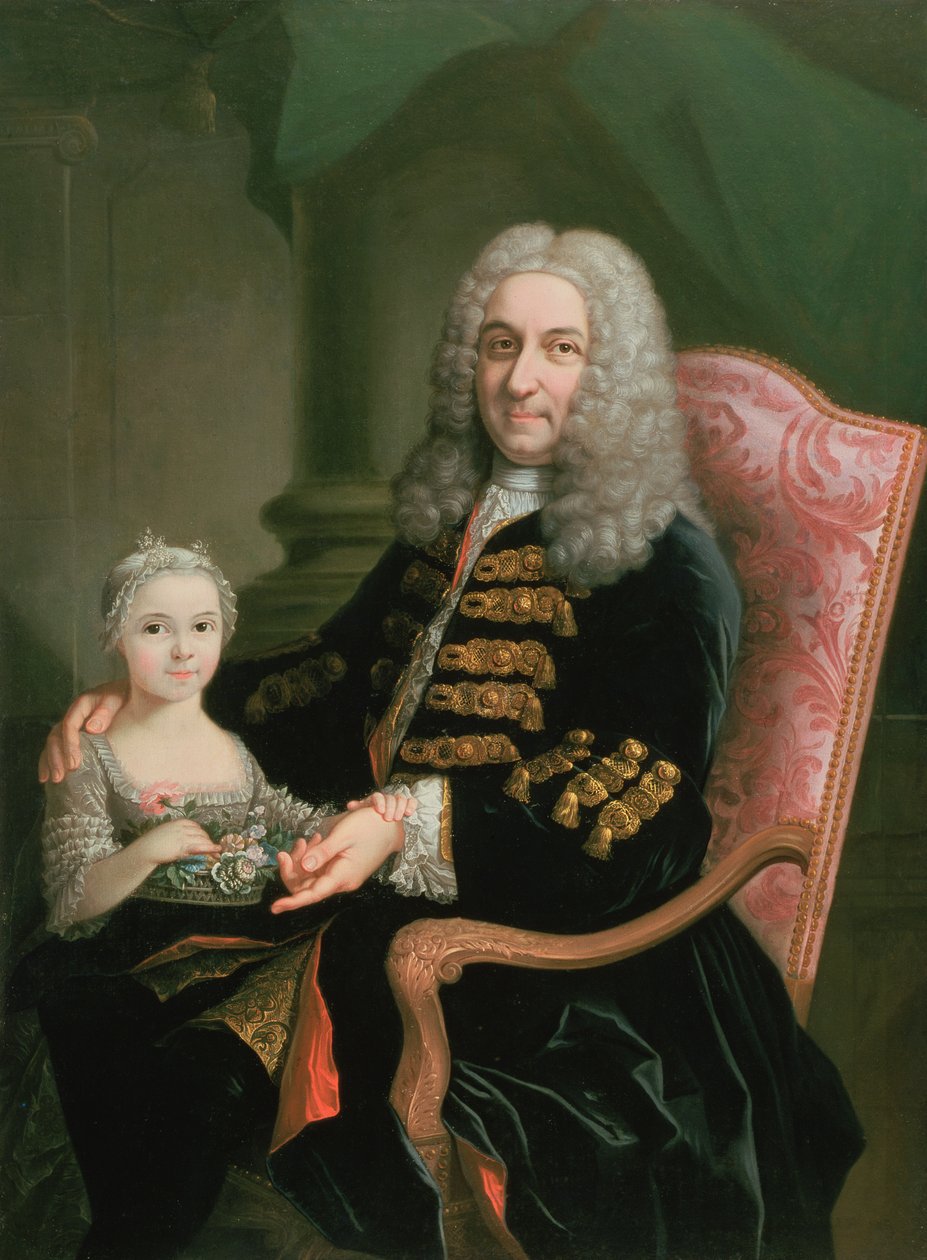 Doppio ritratto da Alexis Simon Belle