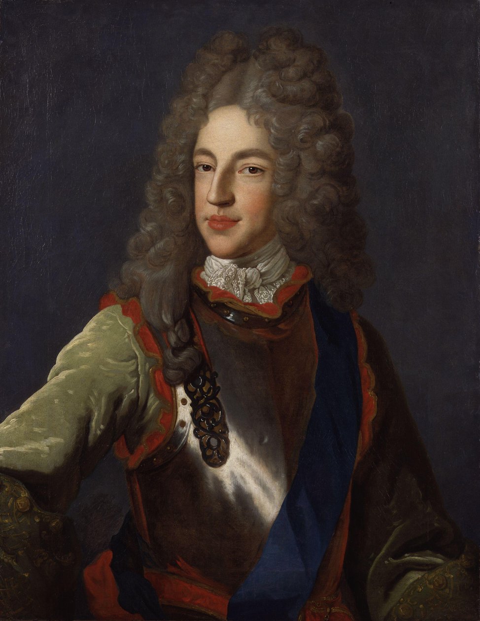 Ritratto di James Francis Edward Stuart (1688-1766) da Alexis Simon Belle