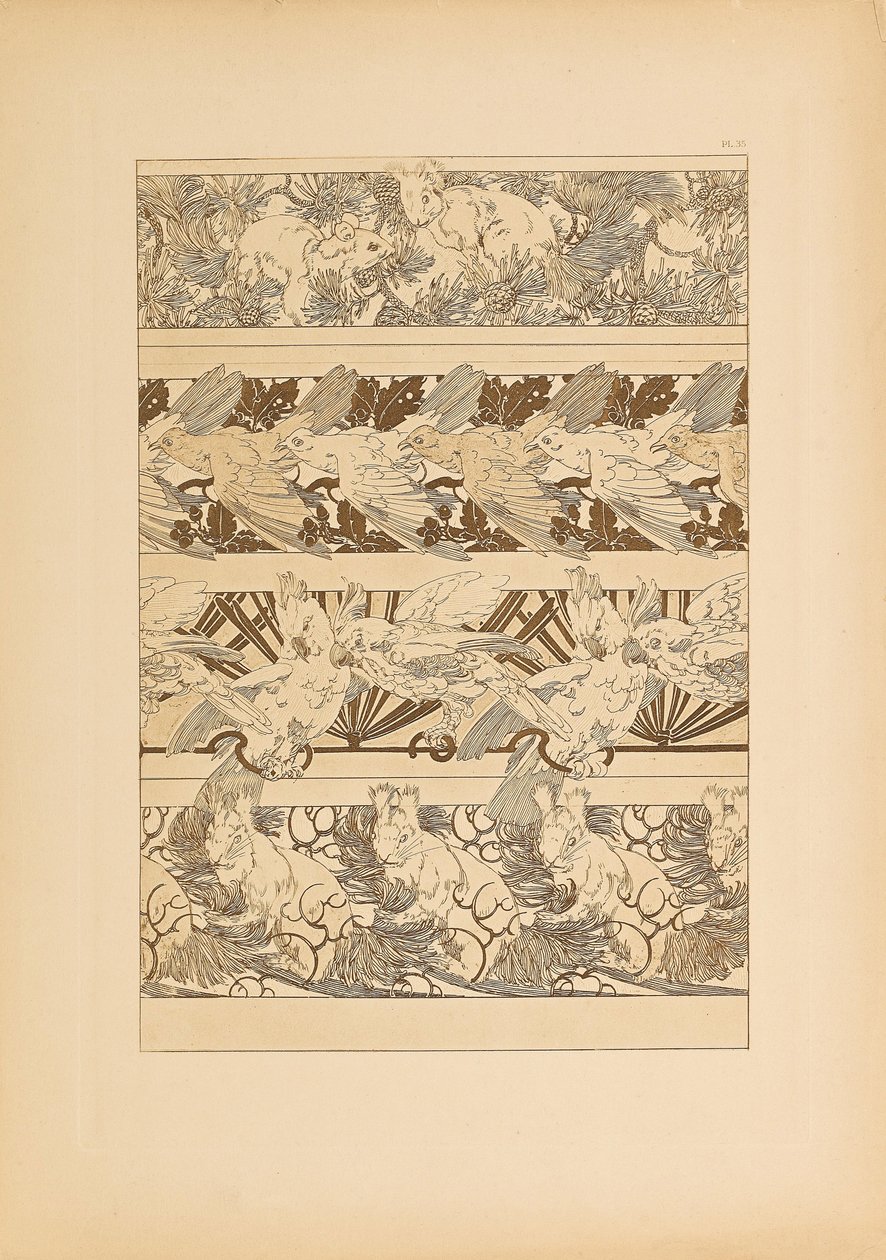 Documenti decorativi, 1902 da Alfons Marie Mucha