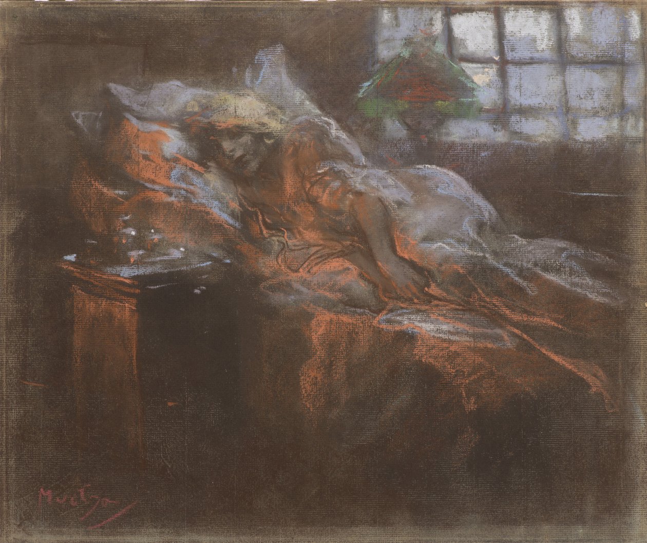 Sognando da Alfons Marie Mucha