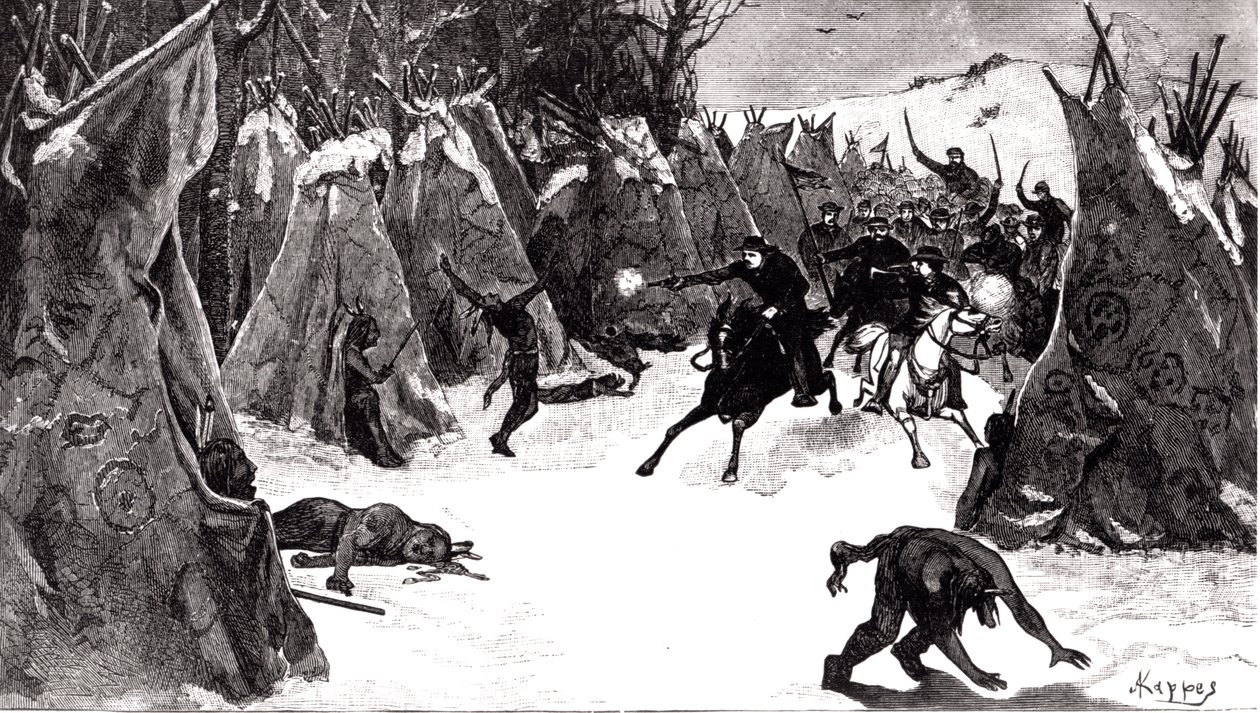 La Battaglia del Washita, novembre 1868, da 