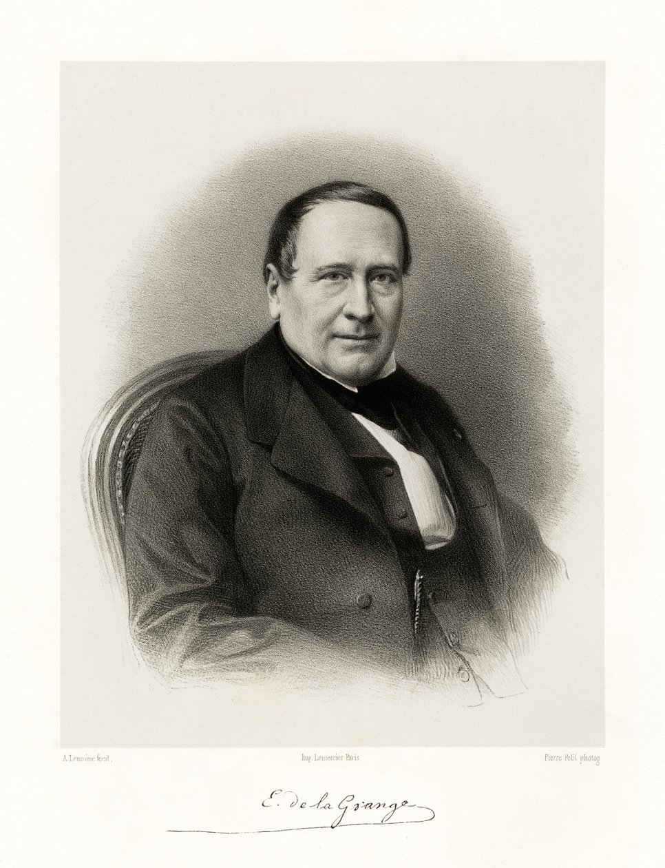 Adélaide Édouard Le Lièvre de La Grange da Alfred Lemoine