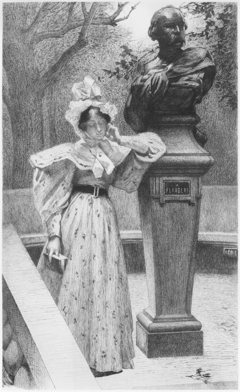 Emma Bovary, frontespizio, illustrazione da 