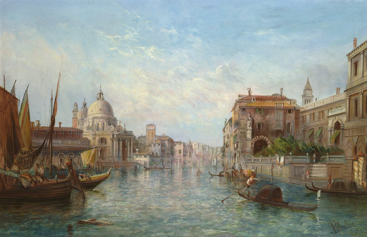 Veduta del Canal Grande, Venezia da Alfred Pollentine