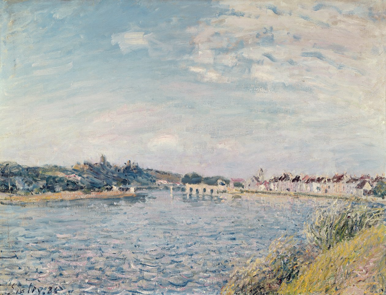 Paesaggio da Alfred Sisley