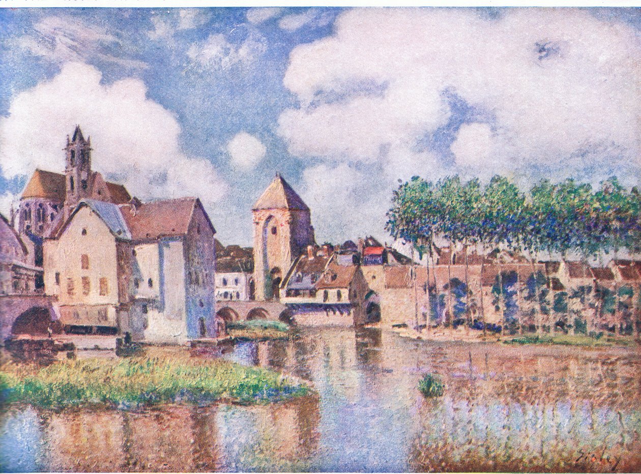 Le Pont de Moret da Alfred Sisley
