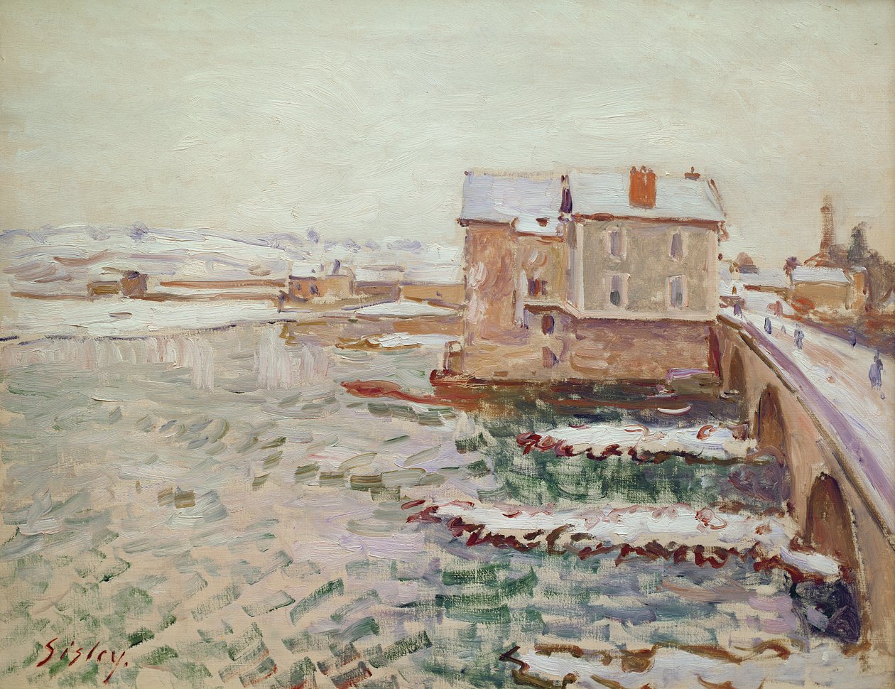 Il Ponte di Moret durante l