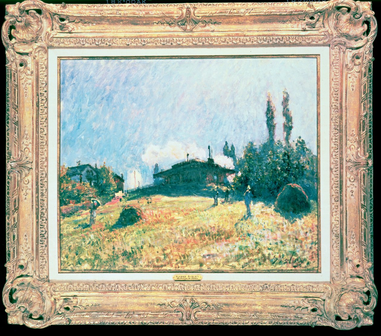 La stazione a Sevres da Alfred Sisley