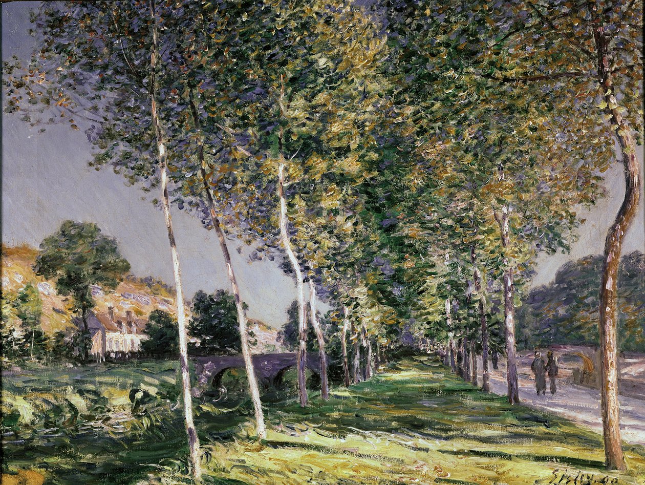 La passeggiata, 1890 da Alfred Sisley