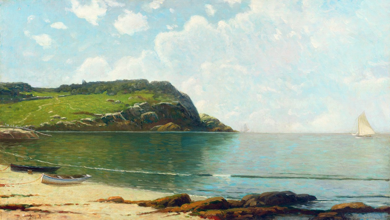 Vela estiva da Alfred Thompson Bricher