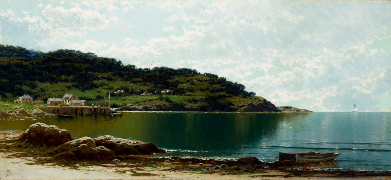 Lungo la costa del Maine da Alfred Thompson Bricher