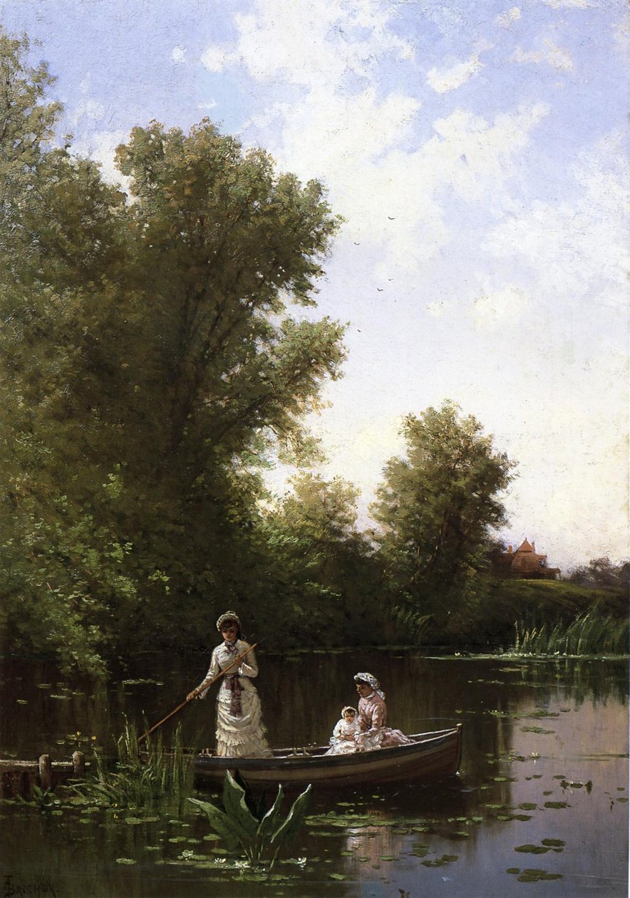 In barca nel pomeriggio da Alfred Thompson Bricher