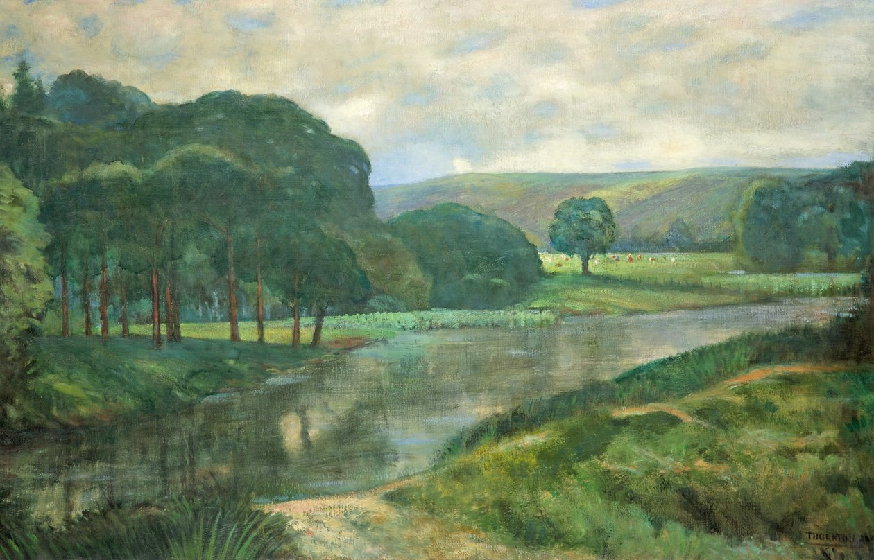 Il Severn Superiore, c.1939 da Alfred Thornton