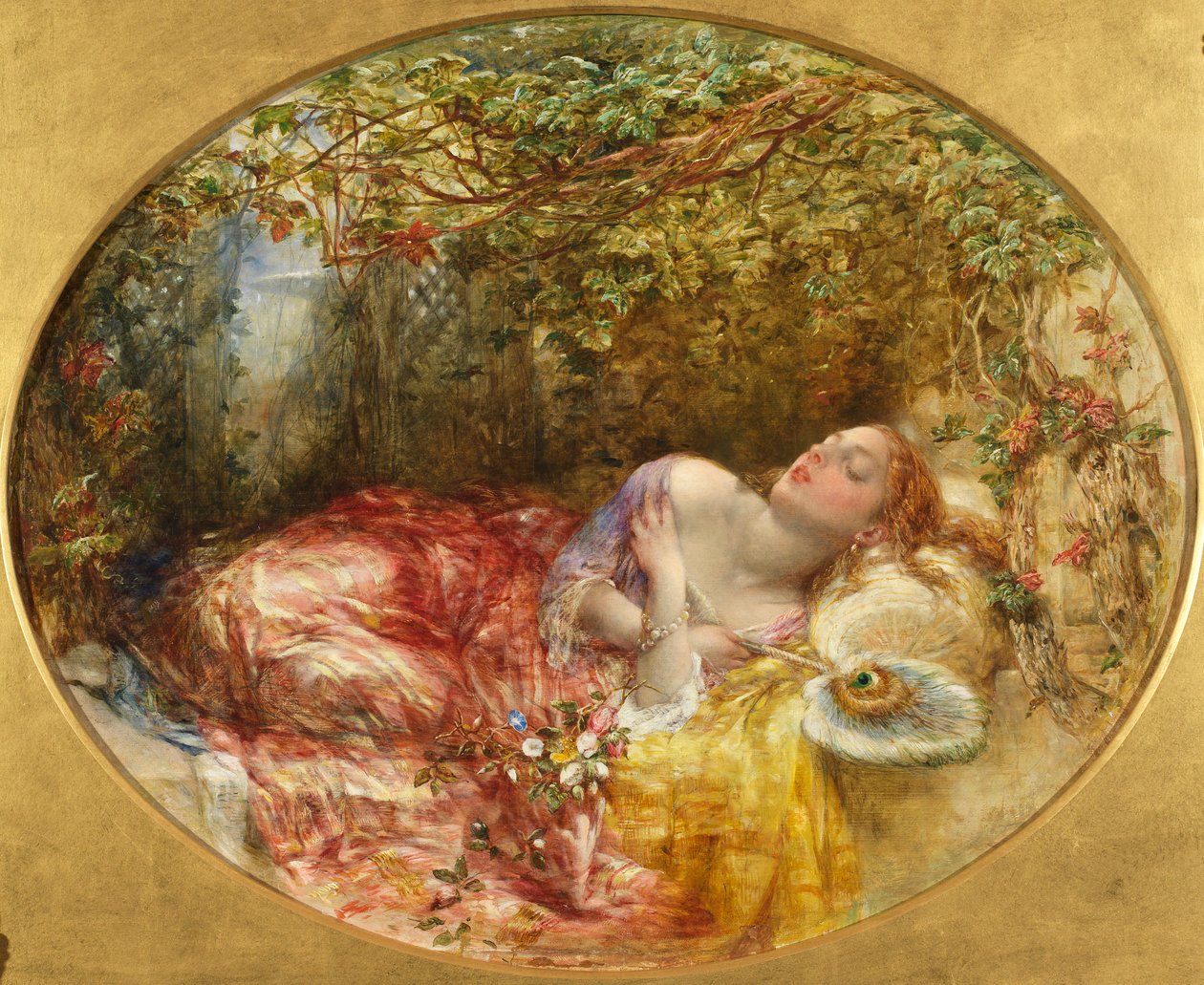 Il Braccialetto, esposto 1871 da Alfred Woolmer