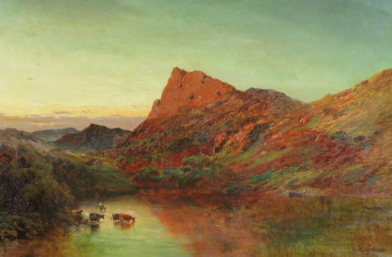 Dolwyddelan da Alfred de Breanski