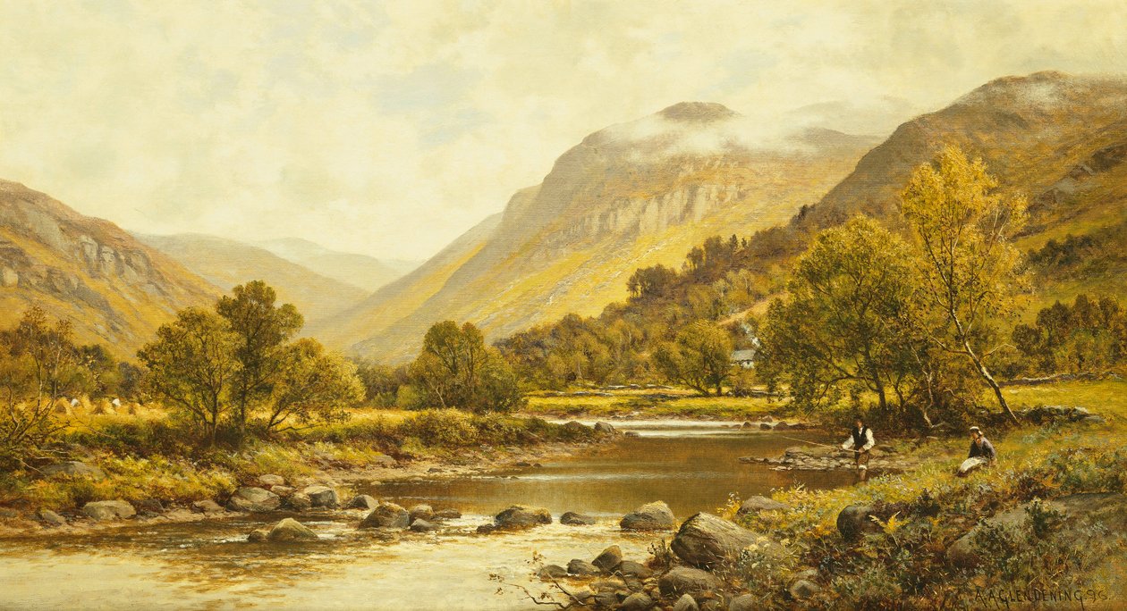 Borrowdale, Cumberland, 1896 da Alfred Augustus Glendening