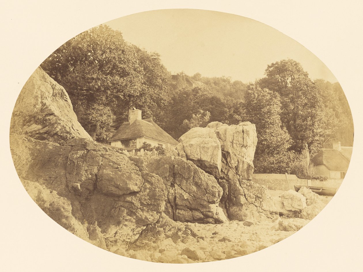 Babbicombe, dalla spiaggia da Alfred Batson