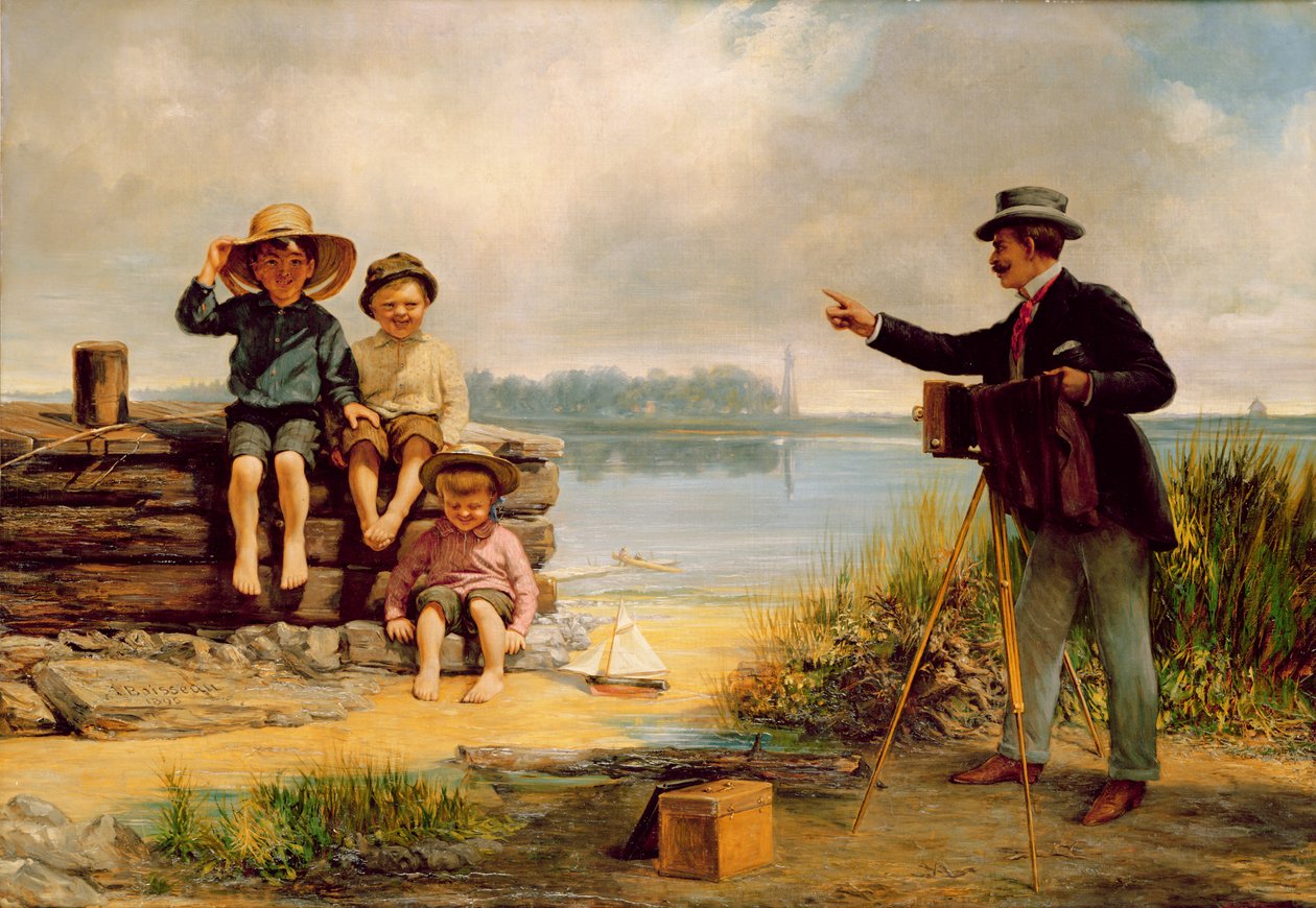 Il fotografo, 1895 da Alfred Boisseau